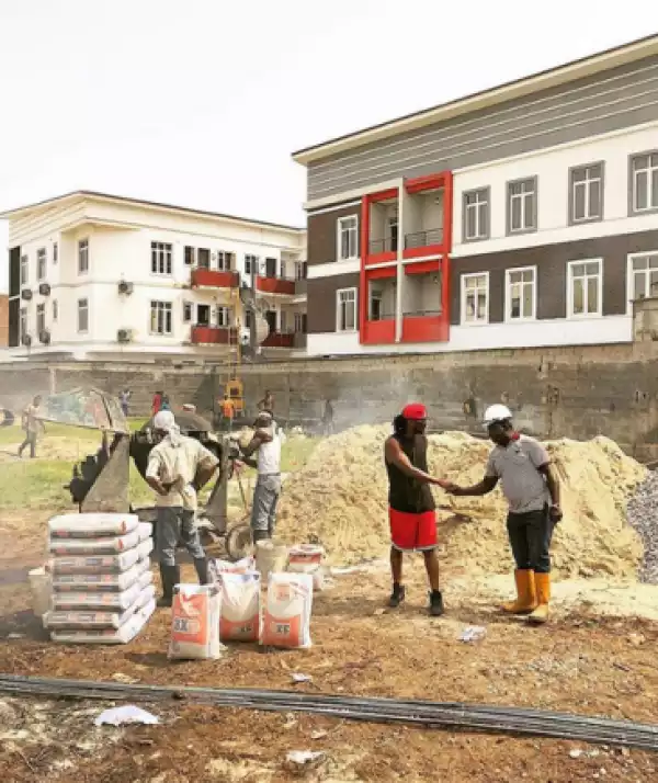 Singer Paul Okoye Building A New Mansion In Lagos (Photo/Video)